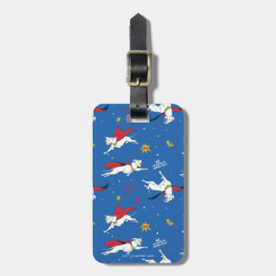 Étiquette À Bagage Motif volant Krypto