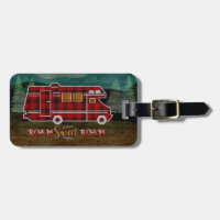 Motorhome rv Camper Travel Van Rustic Personalized