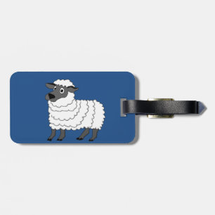 Étiquette À Bagage Moutons