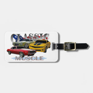 Étiquette À Bagage Muscle classique
