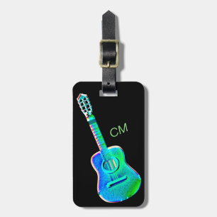 Étiquette À Bagage Musique de guitare Musique Musique Musique Musique
