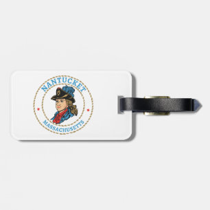 Étiquette À Bagage Nantucket Massachusetts Colonial