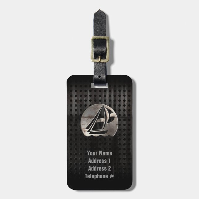 Étiquette À Bagage Navigation ; Cool (Devant Vertical)