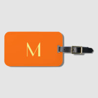 néon orange - ajouter monogramme