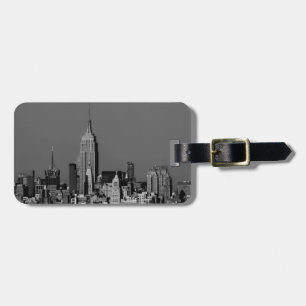 Étiquette À Bagage New York City Manhattan Skyline