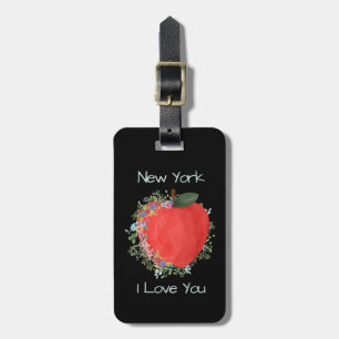 Étiquette À Bagage New York Je t'aime BIG APPLE