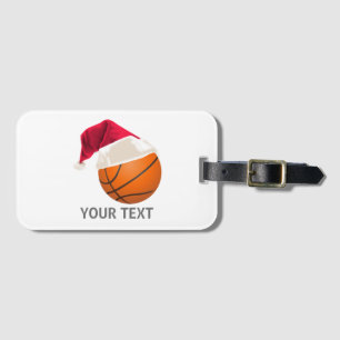 Étiquette À Bagage noël de basket