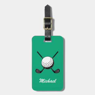 Étiquette À Bagage Nom personnalisé Golf Player Golfer Golf