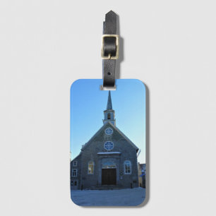Étiquette À Bagage Notre Dame des Victoires, Vieux Québec, Canada