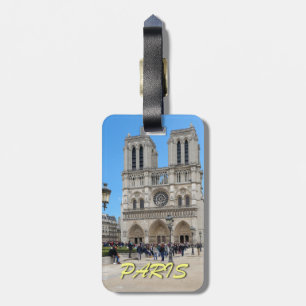 Étiquette À Bagage Notre Dame PARIS