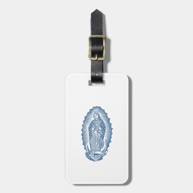 Étiquette À Bagage Notre Madame de Guadalupe (Devant Vertical)