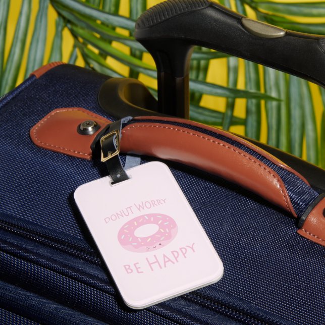 Étiquette À Bagage N'Oubliez Pas D'Être Heureux Humour Alimentaire Ro (Insitu Rectoal 1)