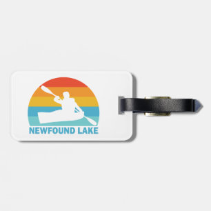 Étiquette À Bagage Nouveau lac New Hampshire Kayak