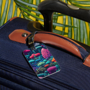 Étiquette À Bagage Odyssée Starry Cosmique