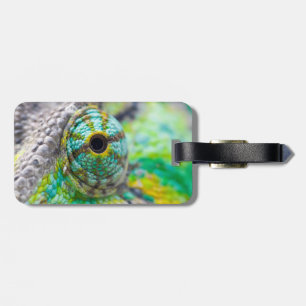 Étiquette À Bagage Oeil de caméléon
