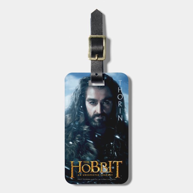 Étiquette À Bagage Oeuvre d'édition limitée : THORIN OAKENSHIELD™ (Devant Vertical)