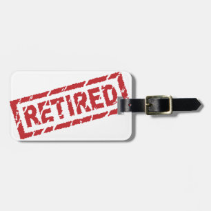 Étiquette À Bagage officiellement retiré