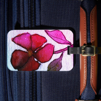 Étiquette À Bagage Offres de mes peintures florales originales lugg