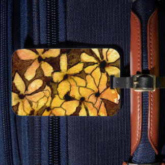 Étiquette À Bagage Offres de mes peintures florales originales lugg