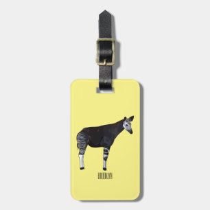 Étiquette À Bagage Okapi