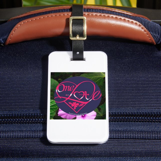 Étiquette À Bagage One Love & I LOVE U (Insitu Rectoal 2)