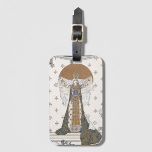 Étiquette À Bagage Opéra français vintage de Nouveau Esclarmonde