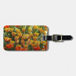 Étiquette À Bagage Orange-&-Yelow-Tulips.jpg