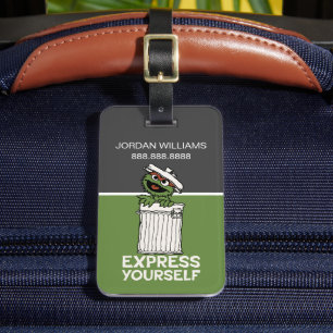 Étiquette À Bagage Oscar le Groupement Express Vous-même   Ajouter de