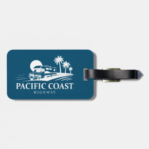 Étiquette À Bagage Pacific Coast Highway Véhicule récréatif