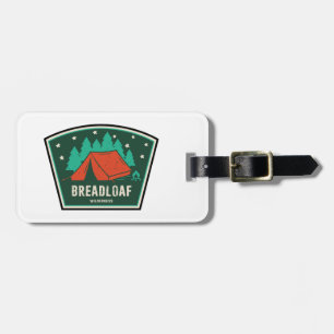 Étiquette À Bagage Pain de pain sauvage Vermont Camping