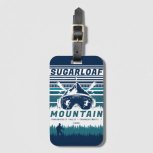 Étiquette À Bagage Pain de sucre Mountain Maine Ski Vintage Souvenirs