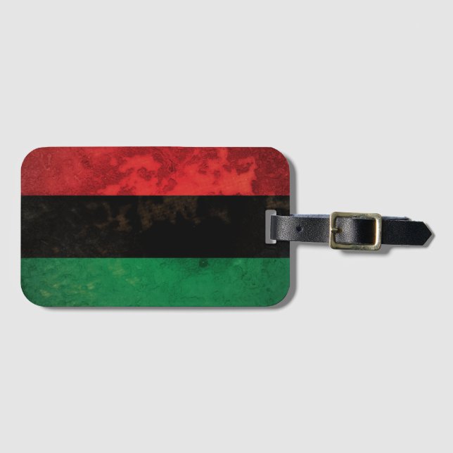 Étiquette À Bagage panafricain (Devant Horizontal)