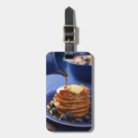 Pancakes au sirop et aux bleuets