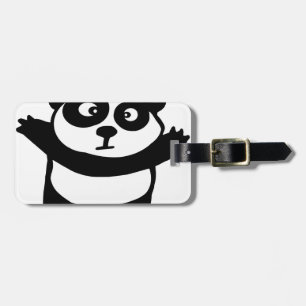 Étiquette À Bagage panda