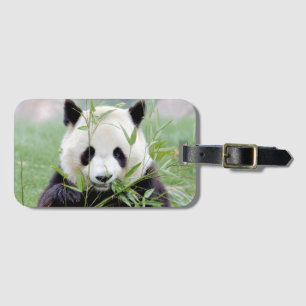 Étiquette À Bagage Panda géant 4. Étiquette de bagage