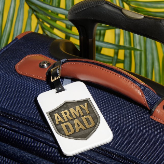 Étiquette À Bagage Papa de l'Armée (Insitu Rectoal 1)