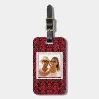 Papier peint rouge 2 de photo faite sur commande