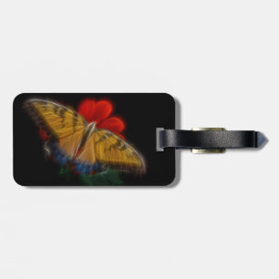 Étiquette À Bagage Papillon fractée Tigre Swallowtail