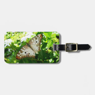 Étiquette À Bagage Papillon sur Jasmine Tropical Nature Photographie