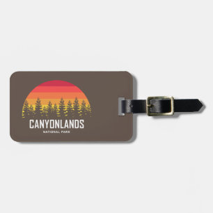Étiquette À Bagage Parc national des Canyonlands