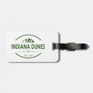 Étiquette À Bagage Parc national des dunes d'Indiana