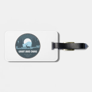 Étiquette À Bagage Parc national des Great Sand Dunes Deer