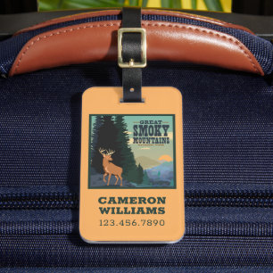 Étiquette À Bagage Parc national des Great Smoky Mountains