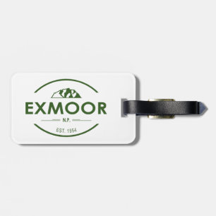 Étiquette À Bagage Parc national Exmoor
