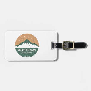 Étiquette À Bagage Parc national Kootenay