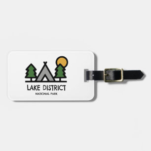 Étiquette À Bagage Parc national Lake District