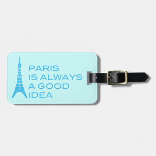 Étiquette À Bagage Paris est toujours une bonne étiquette de bagage