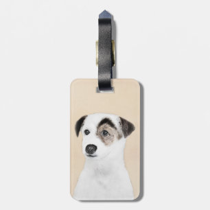 Étiquette À Bagage Parson Jack Russell Terrier Peinture - Chien Art