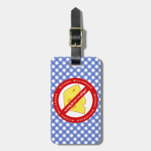 Étiquette À Bagage Pas de lait pour moi ! Avertissement d'allergie au