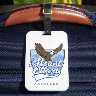 Étiquette À Bagage Patch de voyage Mount Elbert